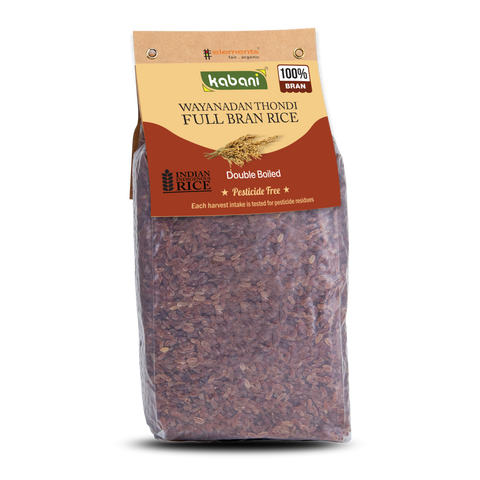 Kabani Thondi Rice Full Bran - 100% - 1 KG